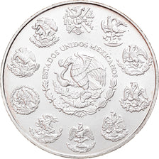 Coin, Mexico, Libertad, Onza, Troy Ounce of Silver, 2012, Bullion, MS(64)