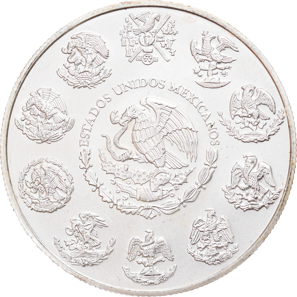 Moneta, Messico, Libertad, Onza, Troy Ounce of Silver, 2012, Bullion, SPL