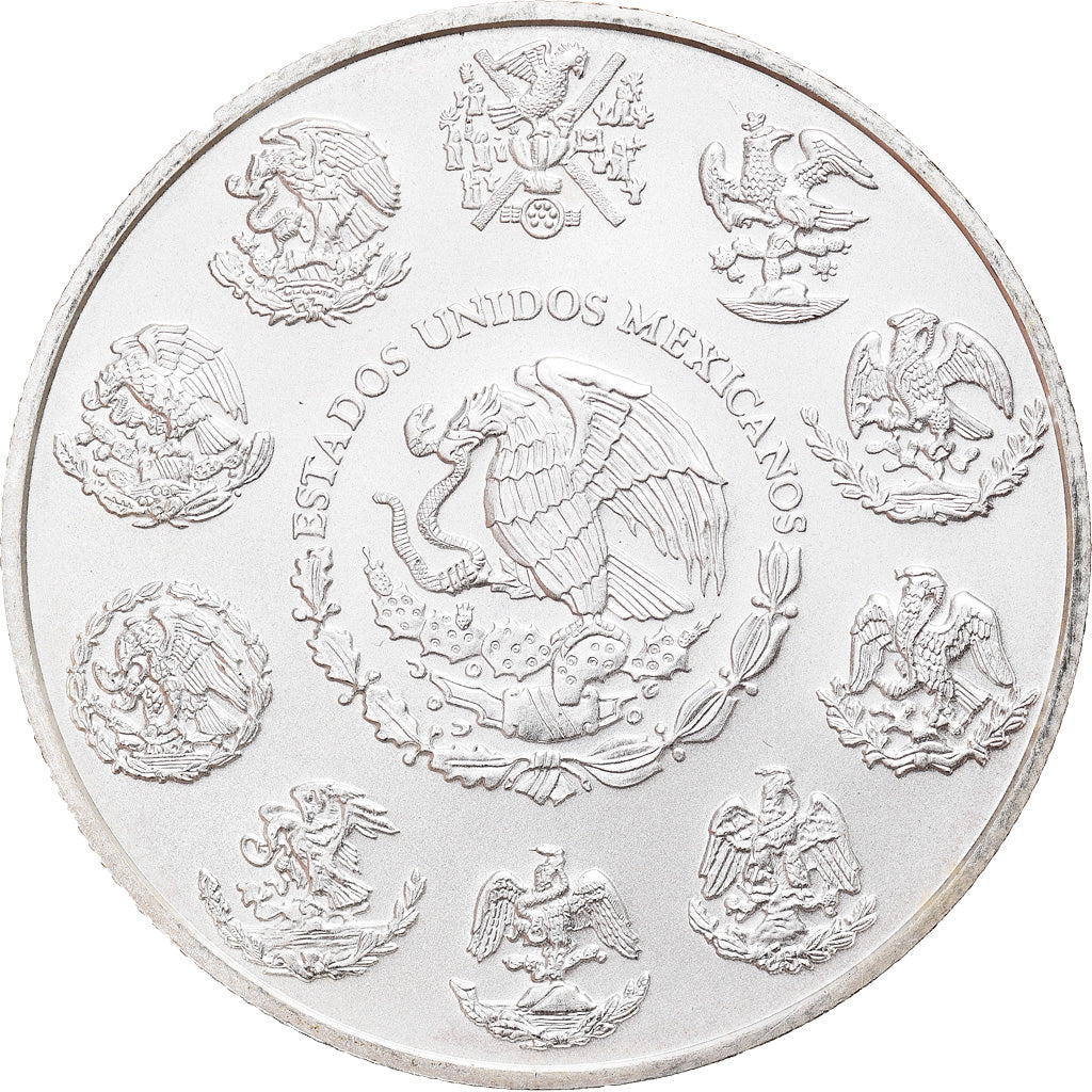 Moneta, Messico, Libertad, Onza, Troy Ounce of Silver, 2012, Bullion, FDC