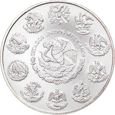 Moneta, Mexico, Libertad, Onza, Troy Ounce of Silver, 2012, Bullion, MS(64)