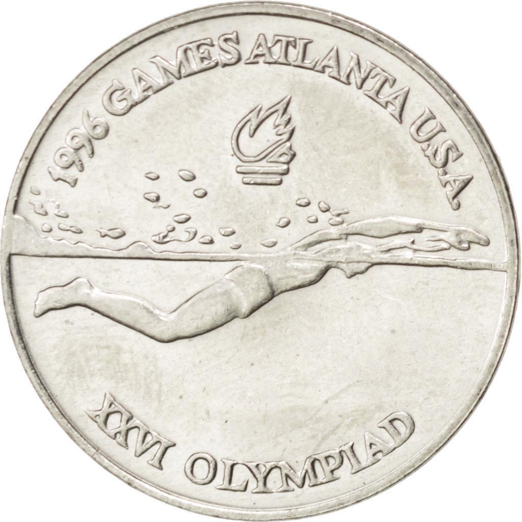 Coin, Romania, 10 Lei, 1996, MS(63), Nickel plated steel, KM:120
