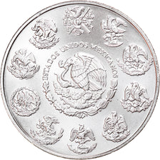 Coin, Mexico, Libertad, Onza, Troy Ounce of Silver, 2009, Bullion, MS(65-70)