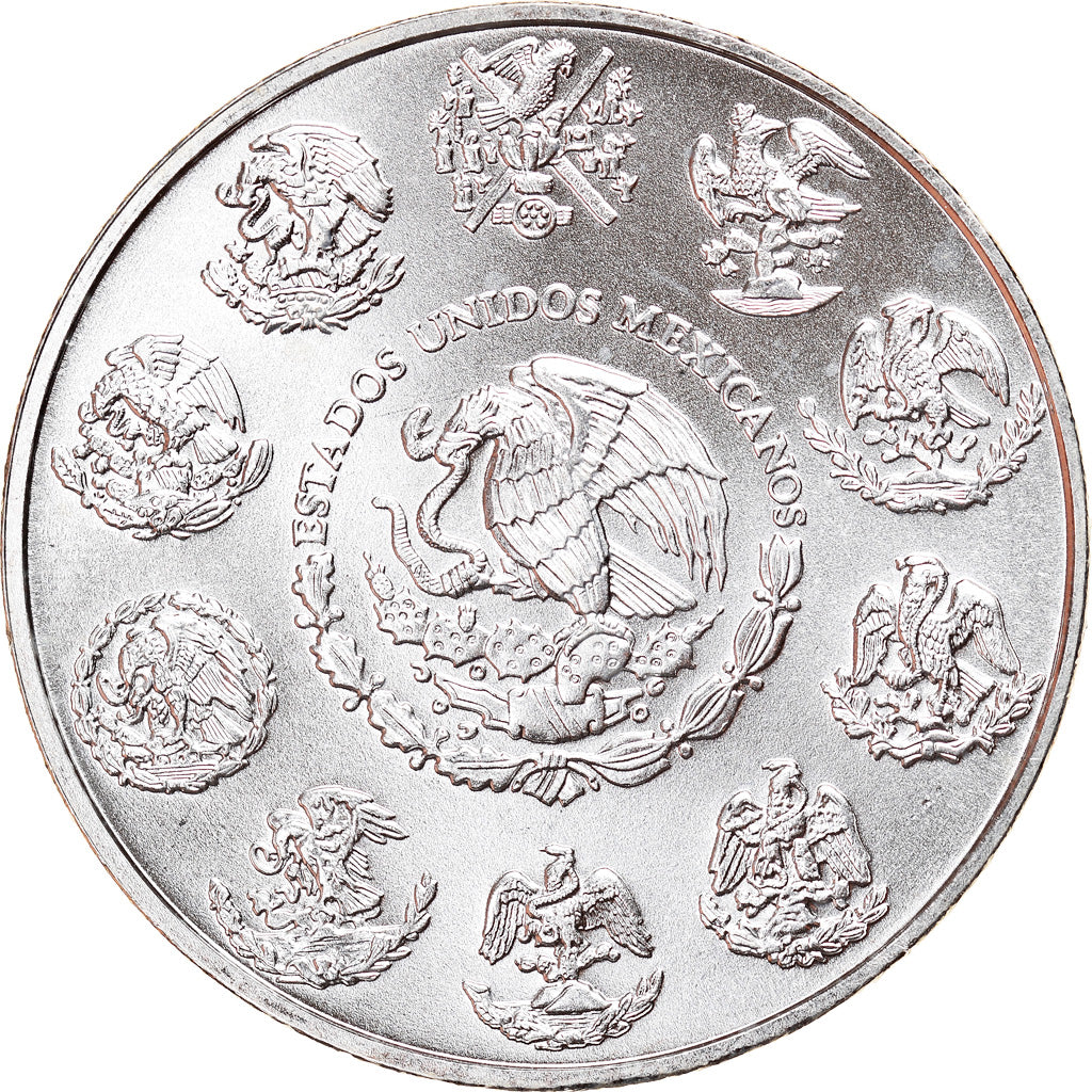 Monnaie, Mexique, Libertad, Onza, Troy Ounce of Silver, 2009, Bullion, SPL