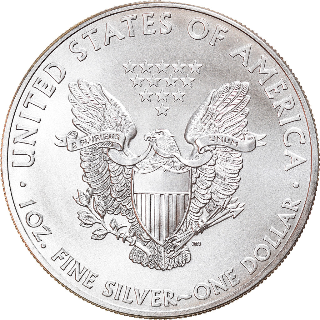 Moeda, Estados Unidos da América, Silver Eagle, Dollar, 2012, 1 Oz, MS(65-70)