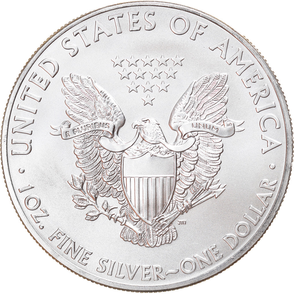 Münze, Vereinigte Staaten, Silver Eagle, Dollar, 2012, 1 Oz, UNZ+, Silber