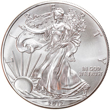 Münze, Vereinigte Staaten, Silver Eagle, Dollar, 2012, 1 Oz, UNZ+, Silber