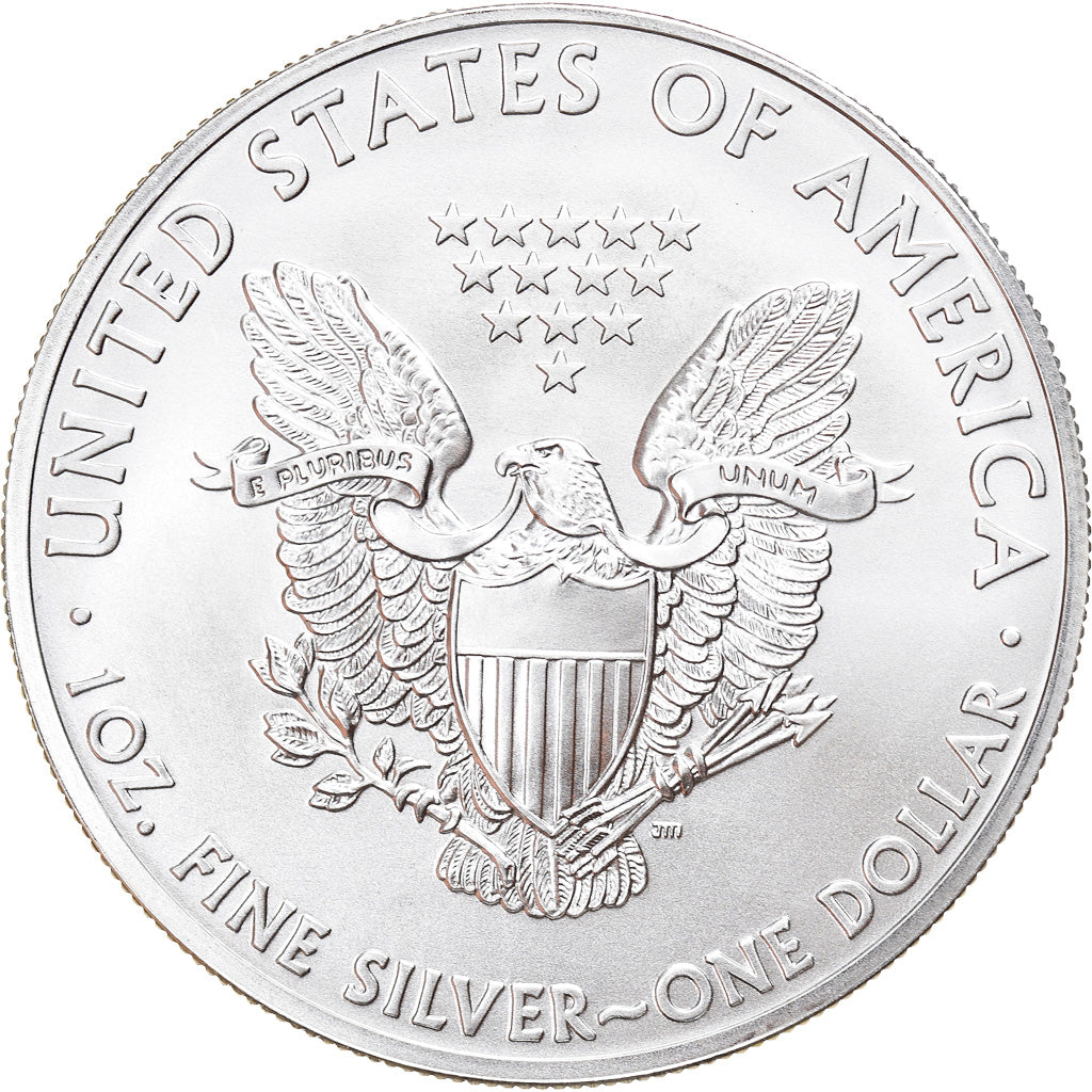 Coin, United States, Silver Eagle, Dollar, 2015, 1 Oz, MS(65-70), Silver