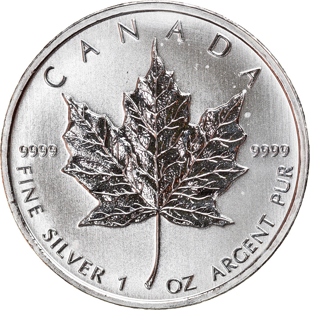Monnaie, Canada, Elizabeth II, Maple Leaf, 5 Dollars, 2011, 1 Oz, SPL, Argent
