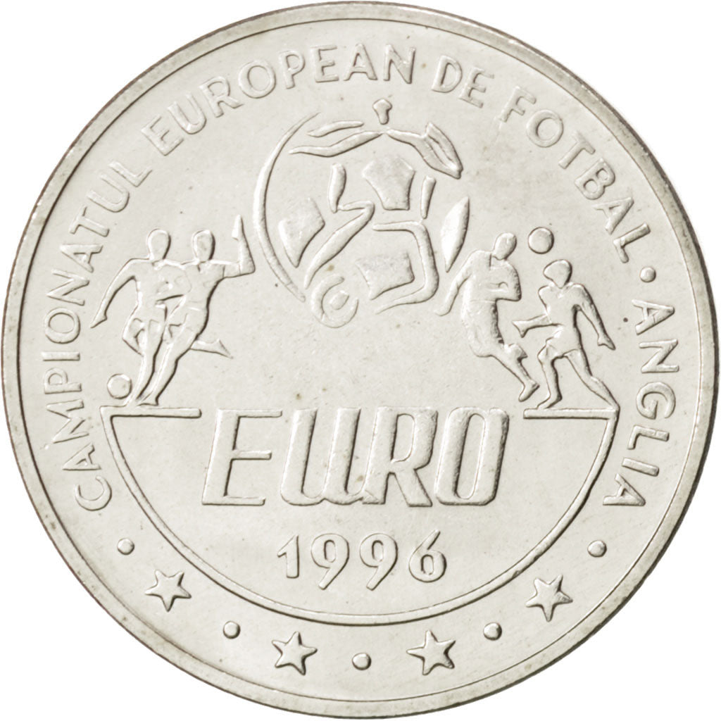 Moneta, Romania, 10 Lei, 1996, Bucharest, SPL, Acciaio placcato nichel, KM:134