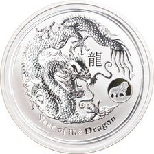 Moneta, Australia, Australian Kangaroo, 1 Dollar, 2012, 1 Oz, FDC, Argento