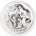 Coin, Australia, Australian Kangaroo, 1 Dollar, 2012, 1 Oz, MS(65-70), Silver