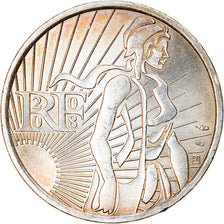 France, 5 Euro, Semeuse, 2008, MS(60-62), Silver, Gadoury:EU287, KM:1534