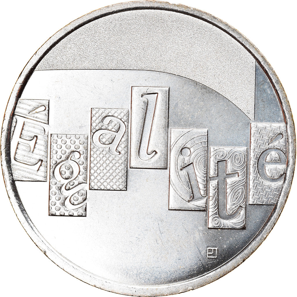 France, 5 Euro, Egalité, 2013, MS(60-62), Silver, Gadoury:EU646