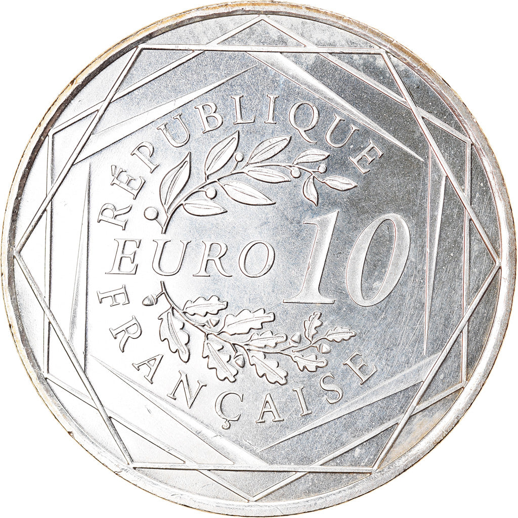 France, Hercule, 10 Euro, 2012, Paris, MS(64), Silver, Gadoury:EU 516, KM:2073