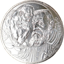 France, 10 Euro, Auguste Rodin, 2017, Paris, MS(63), Silver