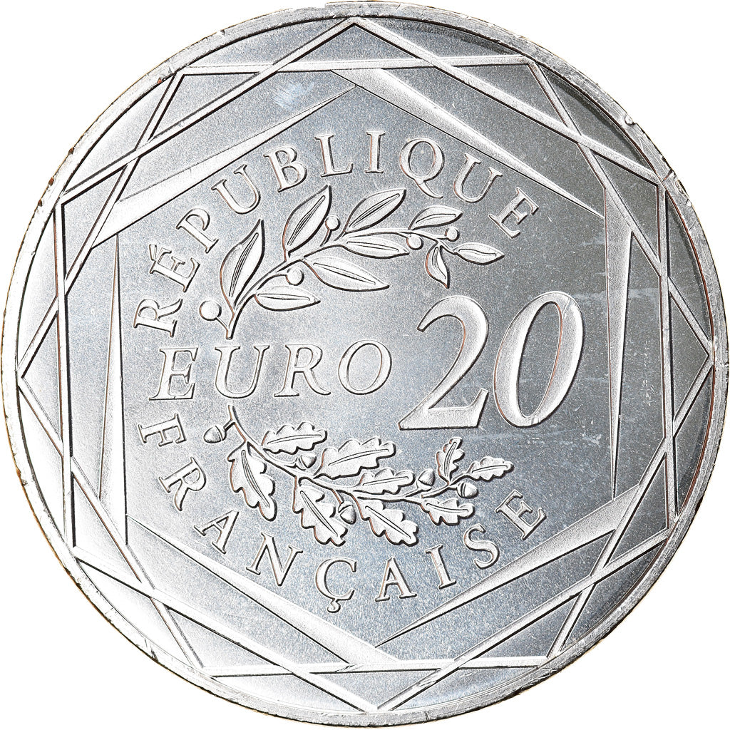 Francia, 20 Euro, Marianne, Egalité, 2018, Paris, SPL, Argento