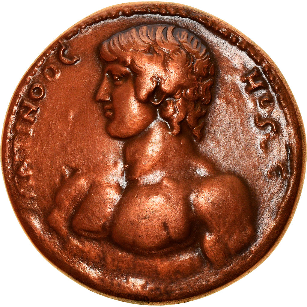 France, Medal, Reproduction Monnaie Antique,  Antinous, History, 1968, MS(63)
