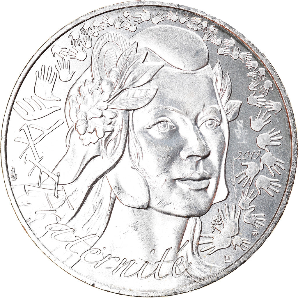France, 20 Euro, Marianne, Fraternité, 2019, Paris, SUP+, Argent