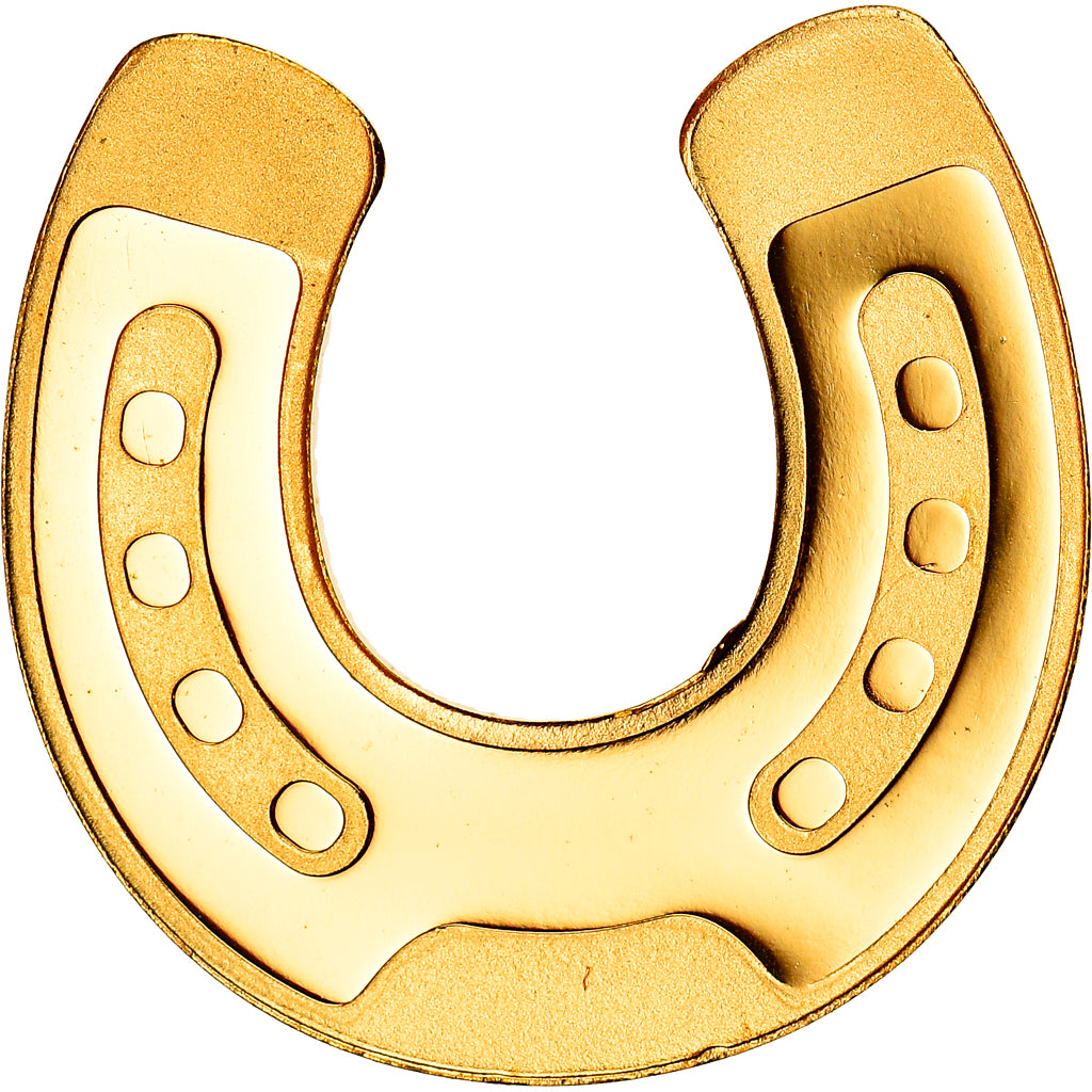 Coin, Palau, Golden Horseshoe, 1 Dollar, 2015, MS(65-70), Gold