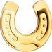 Coin, Palau, Golden Horseshoe, 1 Dollar, 2015, MS(65-70), Gold