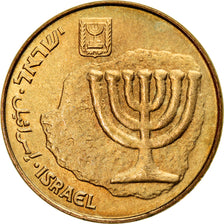 Moneta, Israele, 10 Agorot, 1994, SPL-, Alluminio-bronzo, KM:158