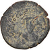 Moneta, Phocas, Follis, 602-610, Constantinople, MB, Rame, Sear:640