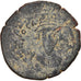 Moneda, Phocas, Follis, 602-610, Constantinople, BC+, Cobre, Sear:640