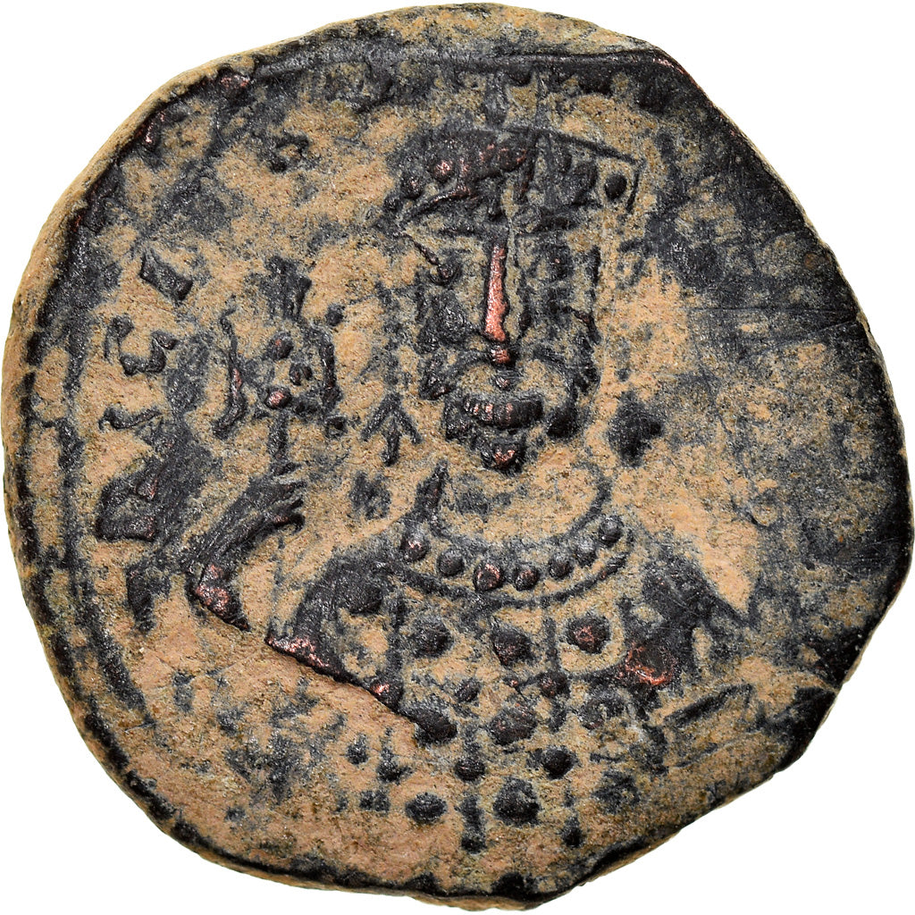 Coin, Nicephorus II Phocas, Follis, 963-969, Constantinople, VF(30-35), Copper