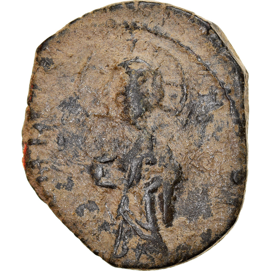 Moeda, Constantine X, Follis, 1059-1067, Constantinople, VF(30-35), Cobre