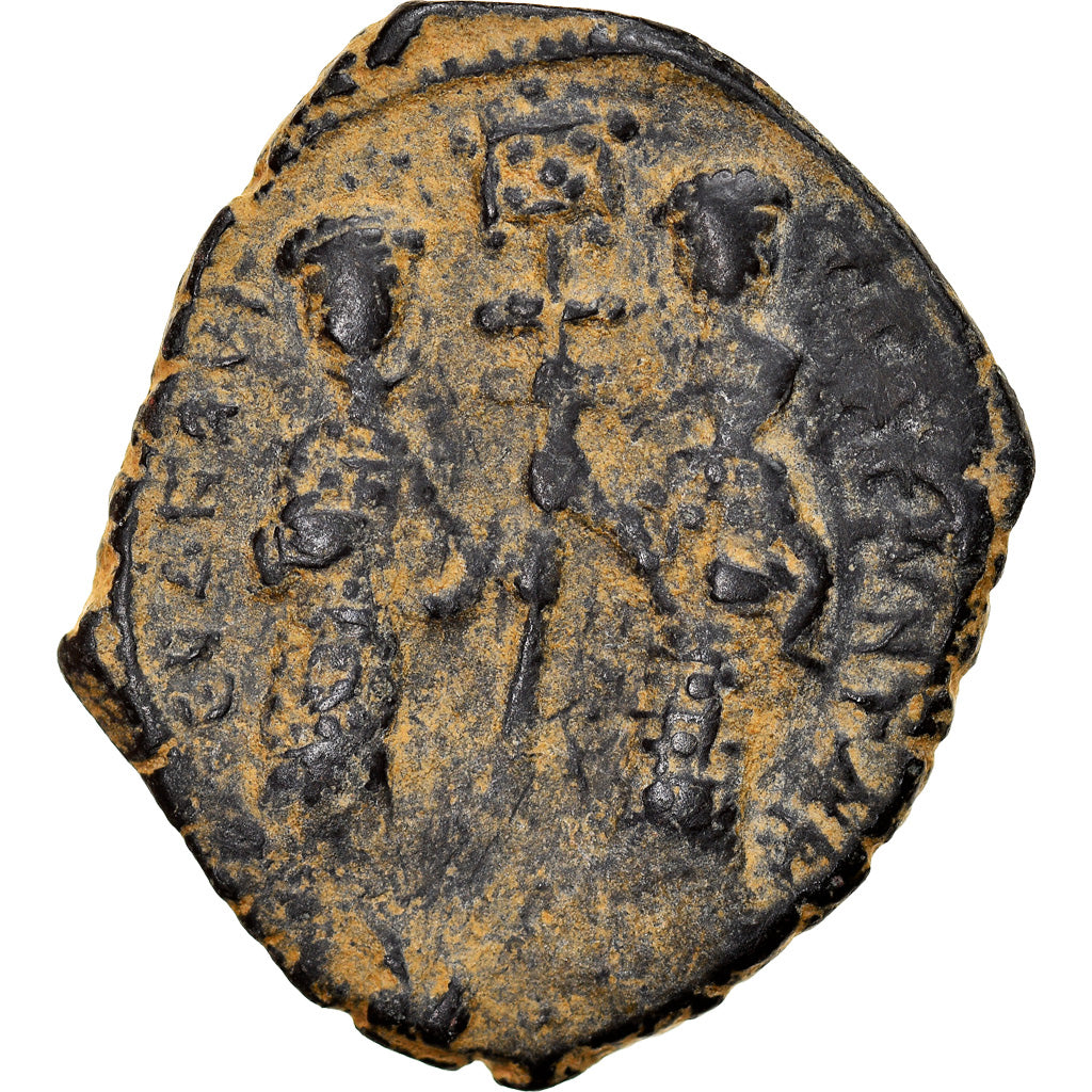 Coin, Constantine X, Follis, 1059-1067, Constantinople, EF(40-45), Copper