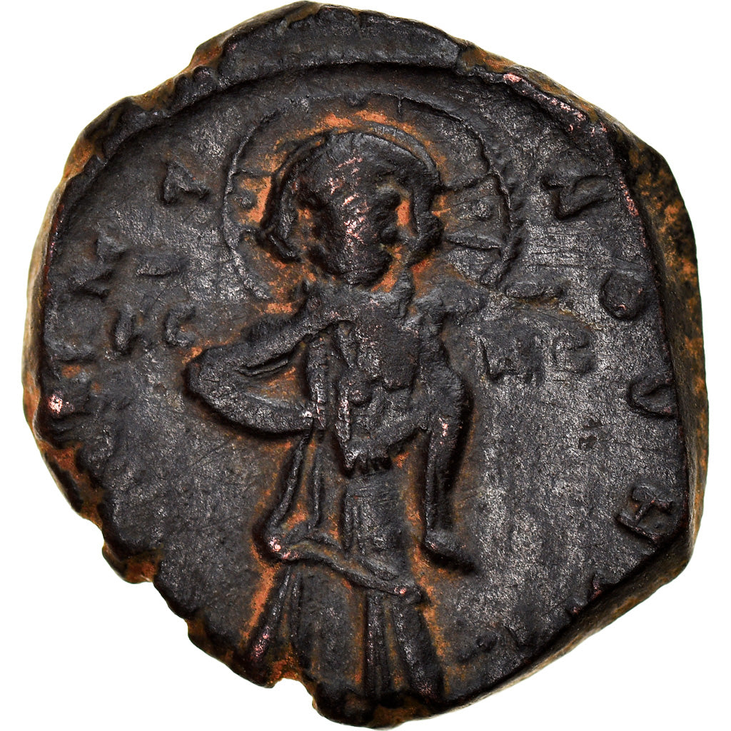 Coin, Constantine X, Follis, 1059-1067, Constantinople, EF(40-45), Copper