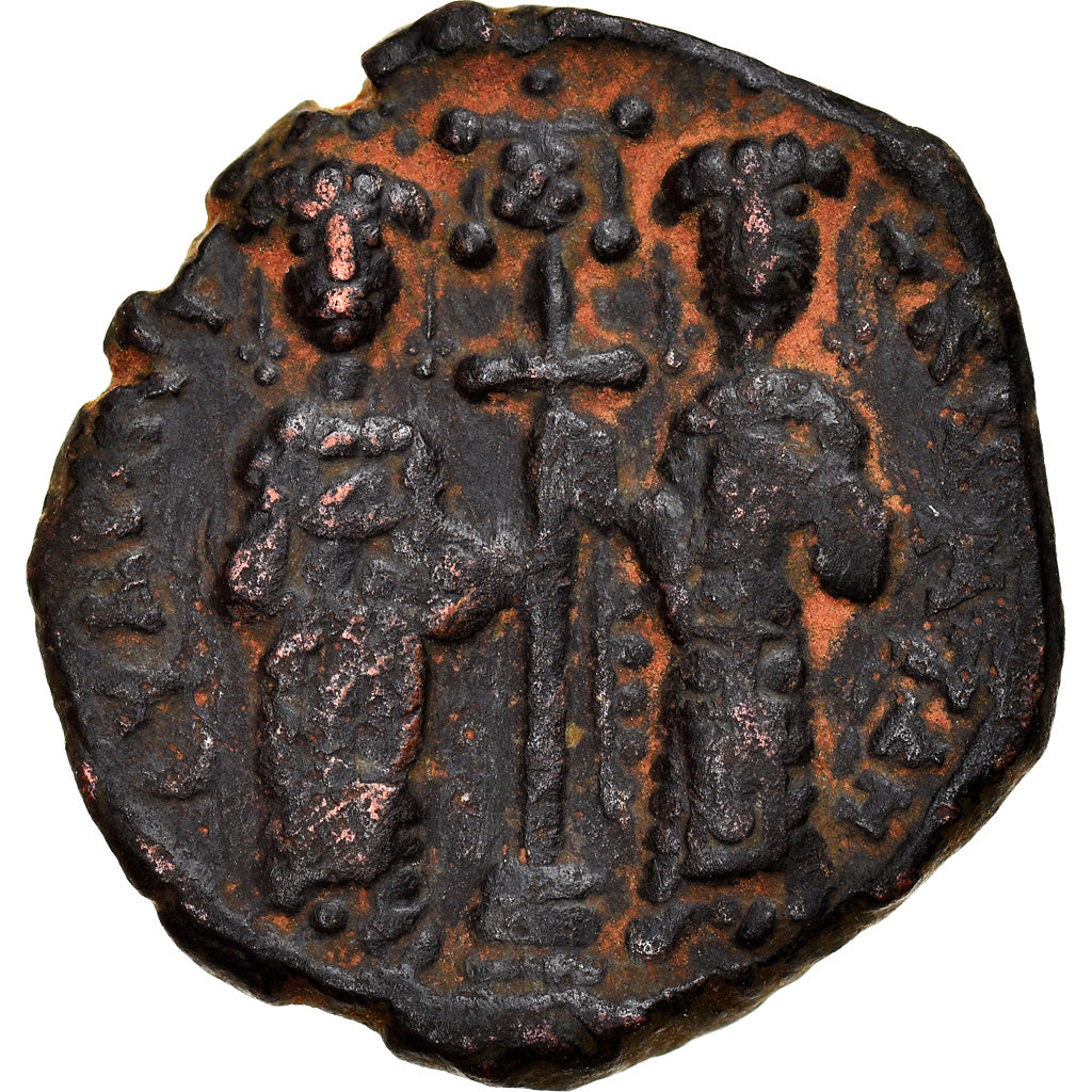 Coin, Constantine X, Follis, 1059-1067, Constantinople, EF(40-45), Copper