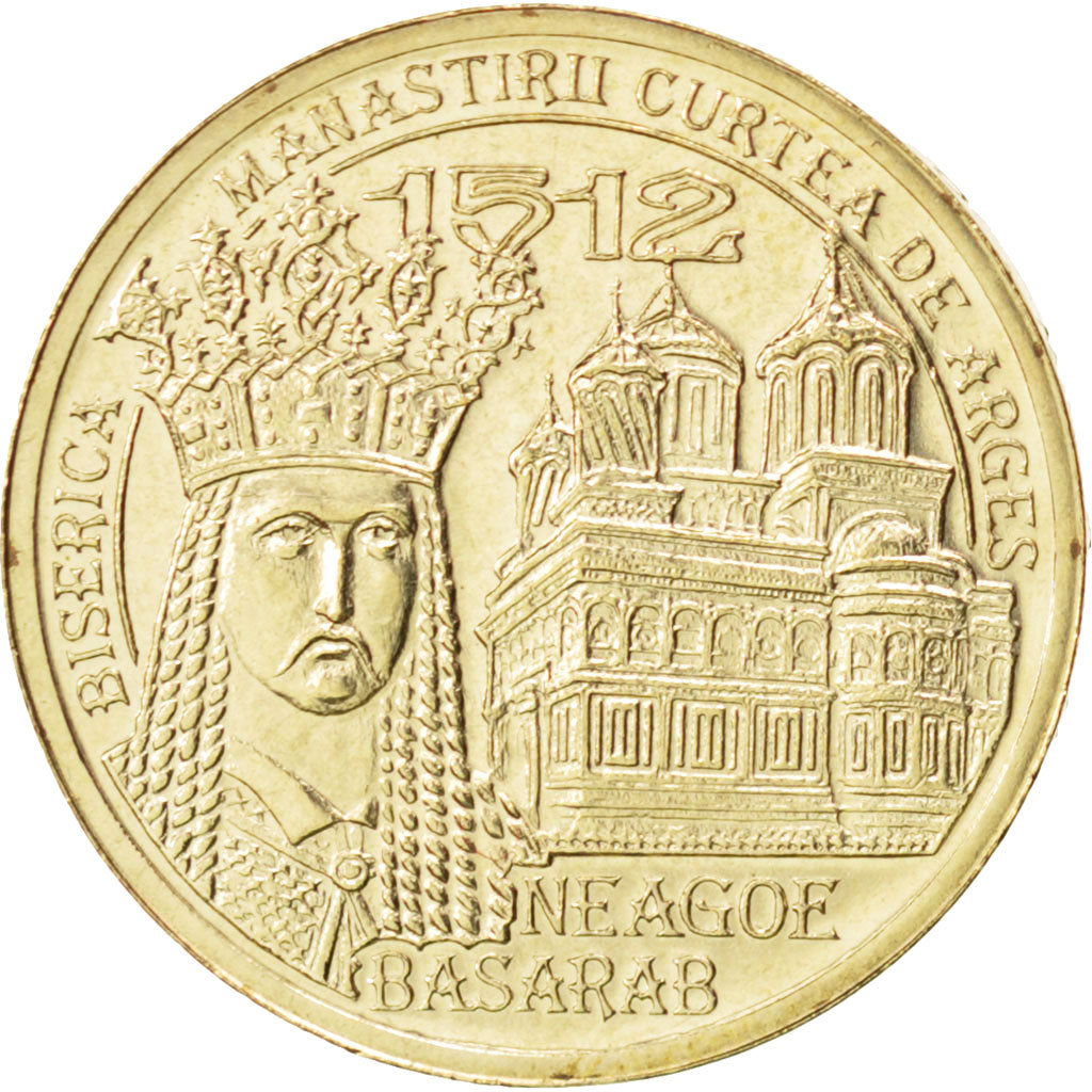 Coin, Romania, 50 Bani, 2012, MS(63), Aluminum-Bronze, KM:287