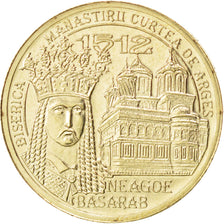 Coin, Romania, 50 Bani, 2012, MS(63), Aluminum-Bronze, KM:287