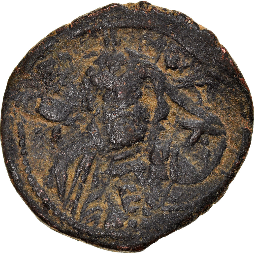 Moneta, Constantine X, Follis, 1059-1067, Constantinople, MB, Rame, Sear:1854
