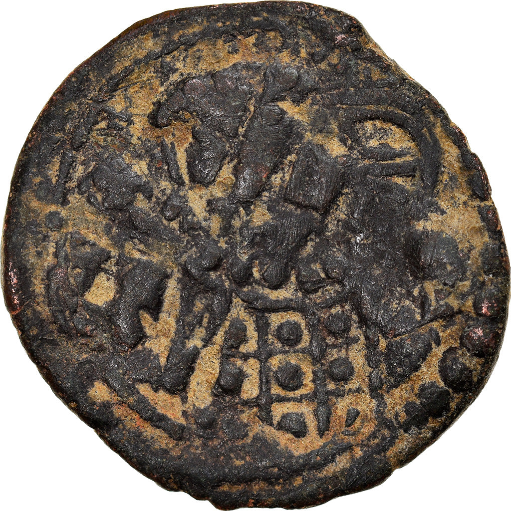 Moneta, Constantine X, Follis, 1059-1067, Constantinople, MB, Rame, Sear:1854