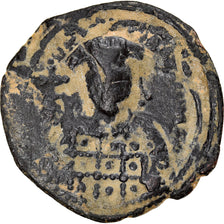 Moneta, Constantine X, Follis, 1059-1067, Constantinople, MB+, Rame, Sear:1854