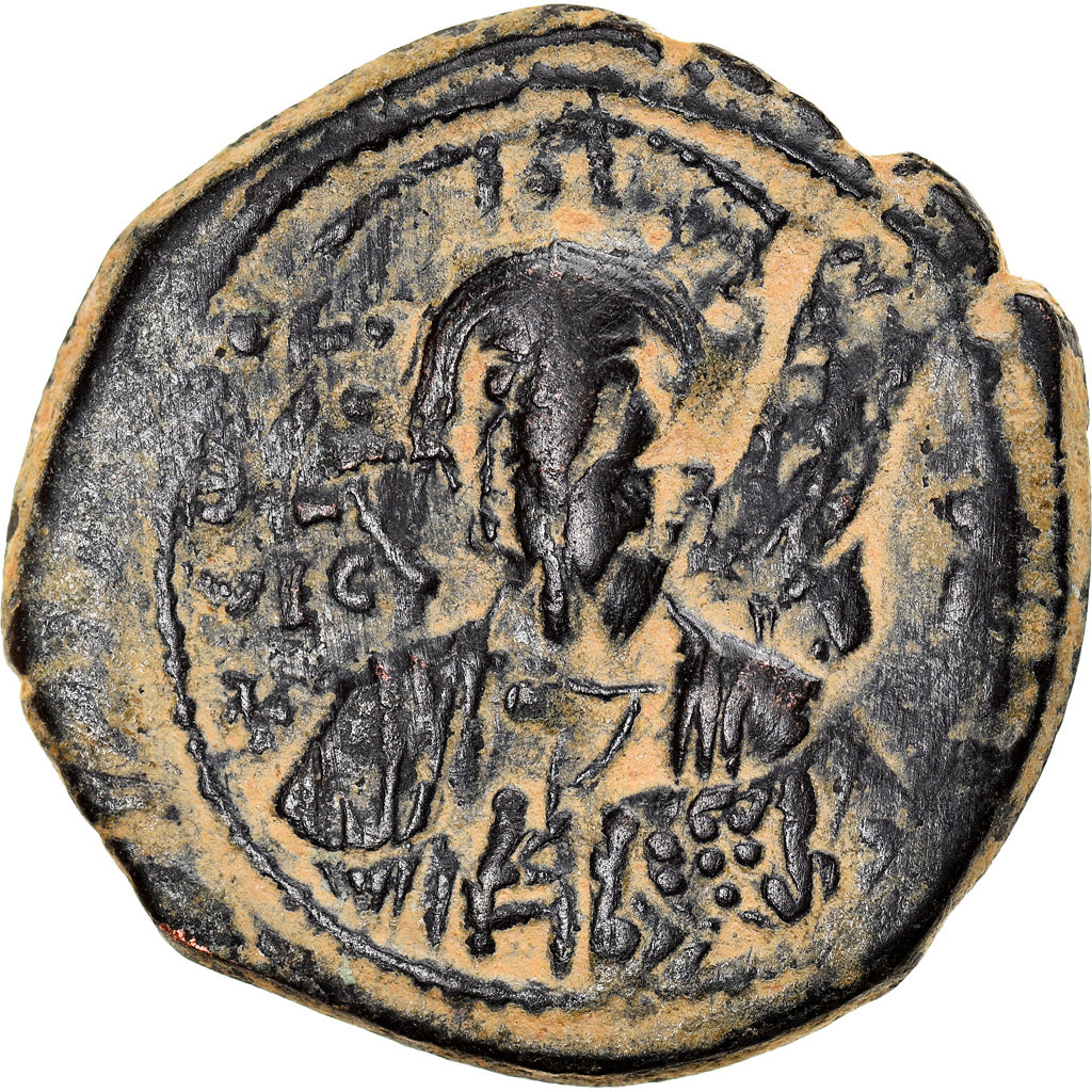Moneta, Constantine X, Follis, 1059-1067, Constantinople, MB+, Rame, Sear:1854