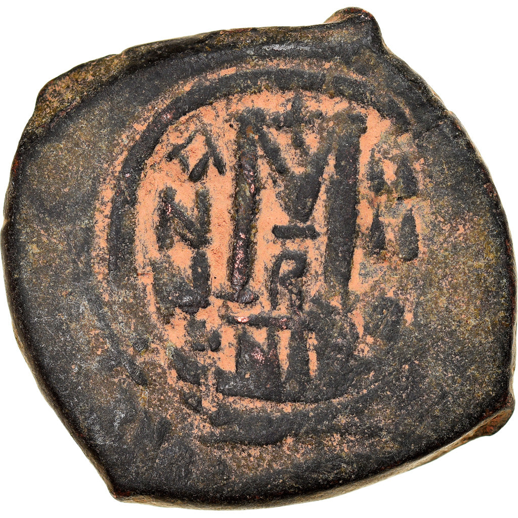 Coin, Heraclius, with Heraclius Constantine, Follis, 613-614, Nicomedia