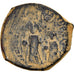 Münze, Heraclius, with Heraclius Constantine, Follis, 612-613, Nicomedia, S+