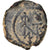 Moneda, Justin II, Pentanummium, 565-578 AD, Constantinople, BC+, Cobre