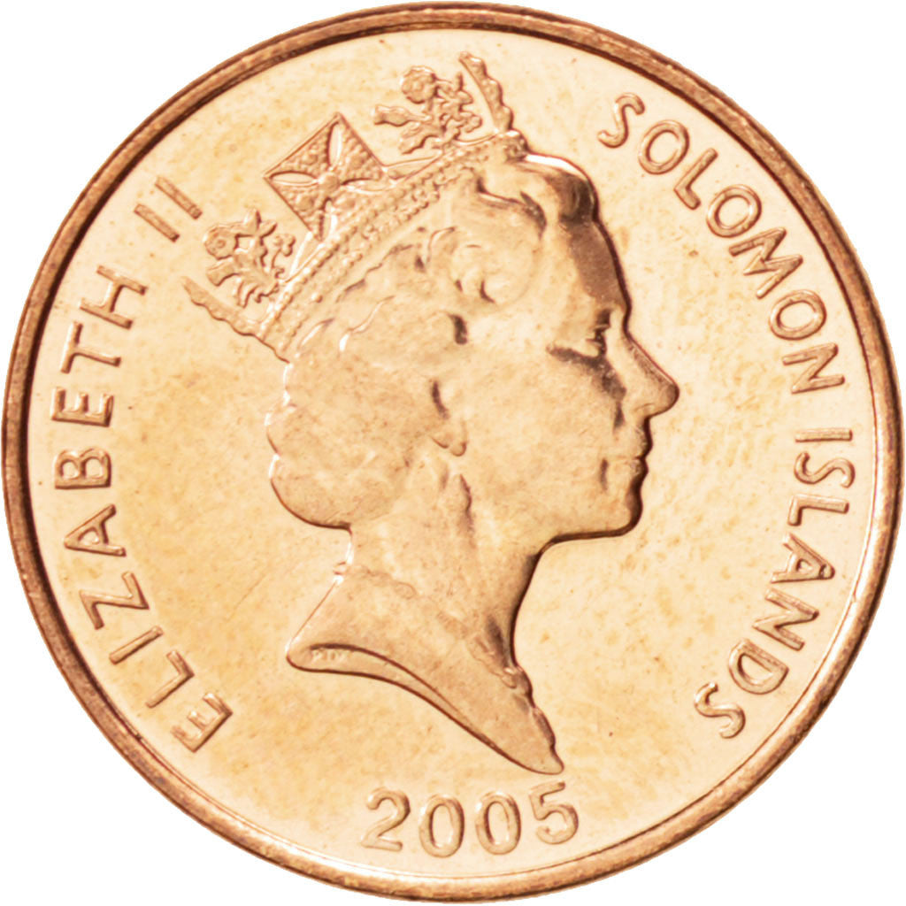SOLOMON ISLANDS, Cent, 2005, KM #24, MS(63), Bronze Plated Steel, 17.53, 2.28