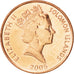 SOLOMON ISLANDS, Cent, 2005, KM #24, MS(63), Bronze Plated Steel, 17.53, 2.28