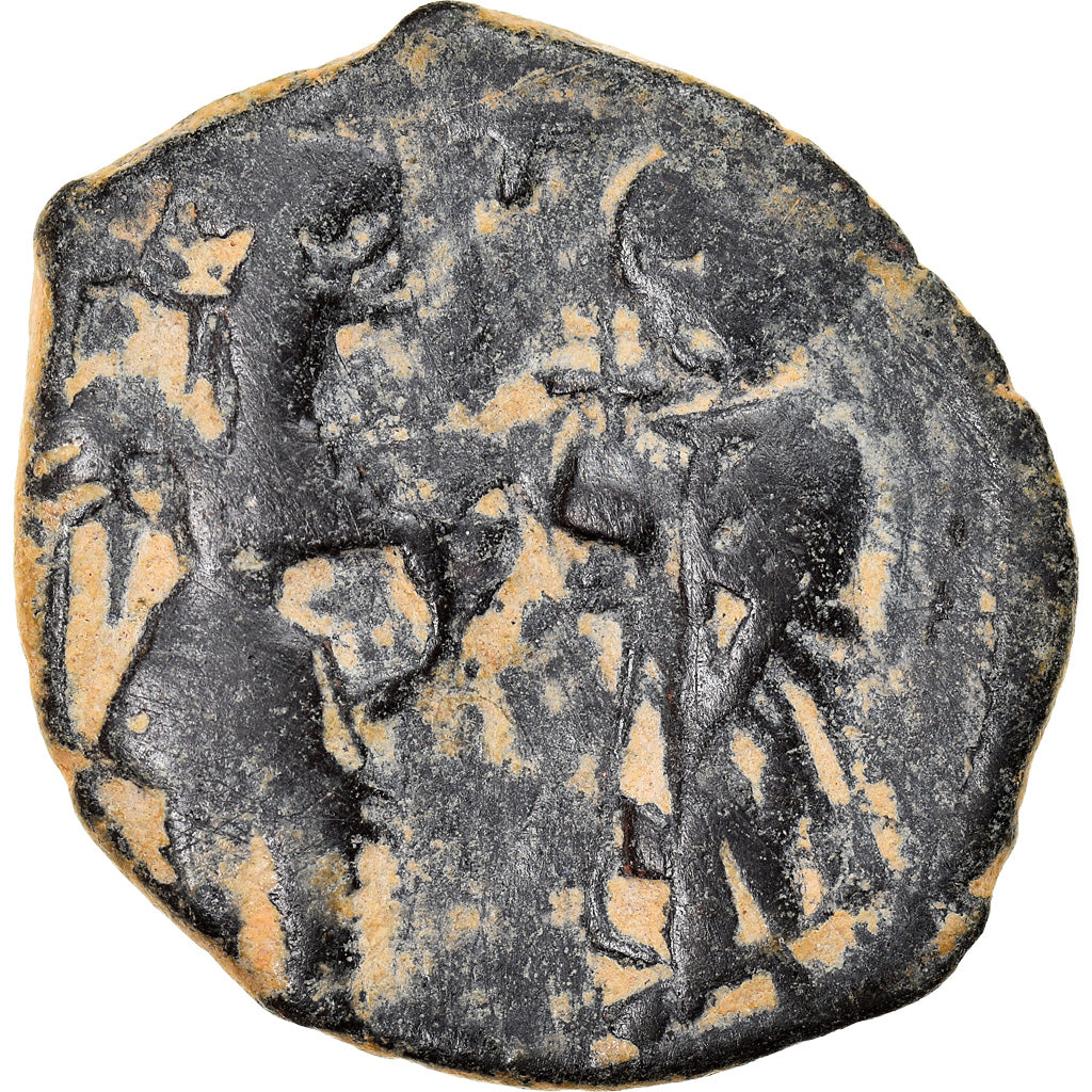Coin, Heraclius, with Heraclius Constantine, Follis, 610-641, Constantinople