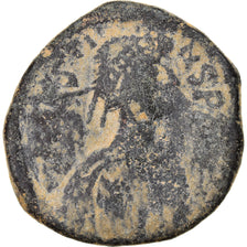 Monnaie, Justin I, Follis, 518-527, Constantinople, TB, Cuivre, Sear:62