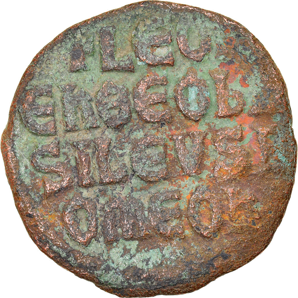 Coin, Leo VI the Wise, Follis, 886-912, Constantinople, VF(30-35), Copper