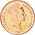 Coin, Solomon Islands, Elizabeth II, 2 Cents, 2005, MS(63), Bronze Plated Steel