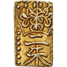 Moneda, Japón, 2 Shu, Nishu Gin, (1860-69), MBC+, Oro y plata, KM:18a