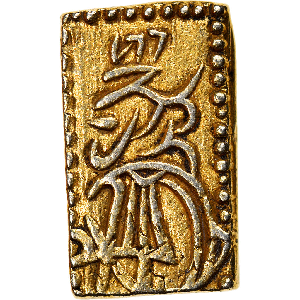 Moneda, Japón, 2 Shu, Nishu Gin, (1860-69), MBC+, Oro y plata, KM:18a