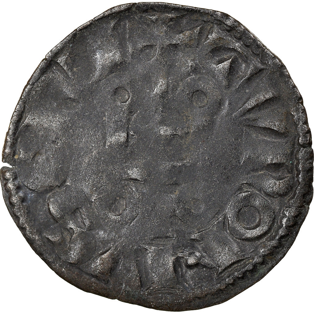 Moneta, Francia, Louis VIII-IX, Denier Tournois, MB, Biglione, Duplessy:188